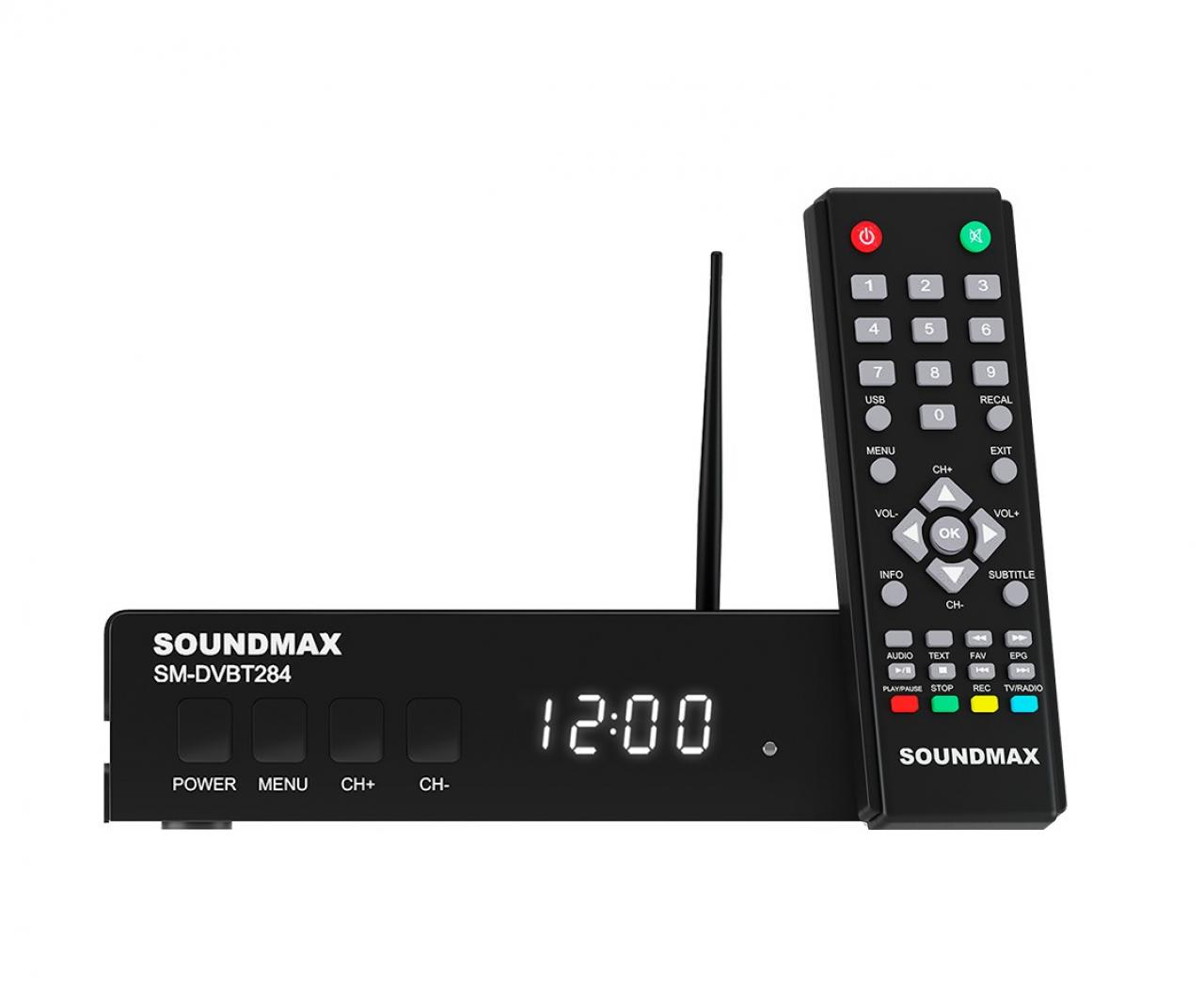 ТВ-приставка SOUNDMAX SM-DVBT284