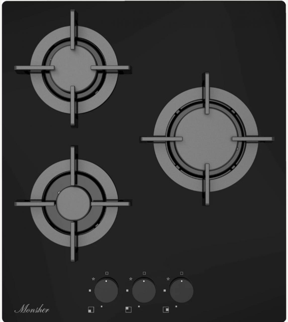 Варочная поверхность Monsher MGG 44 Noir