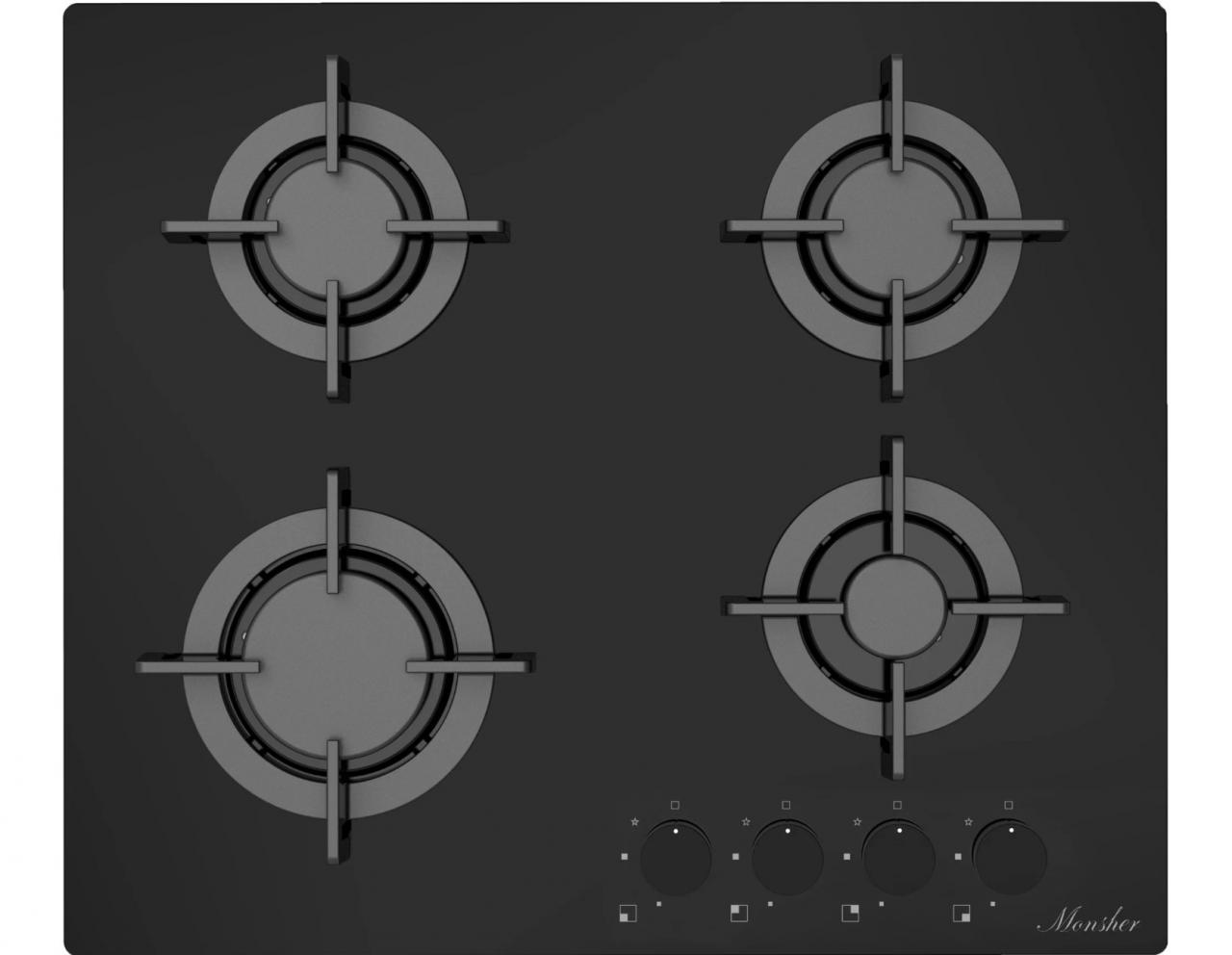 Варочная поверхность Monsher MGG 64 Noir
