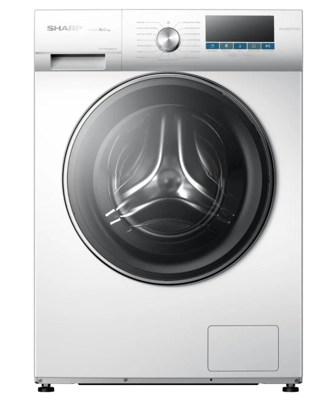 Стиральная машиан Sharp ESFSI812DLZW