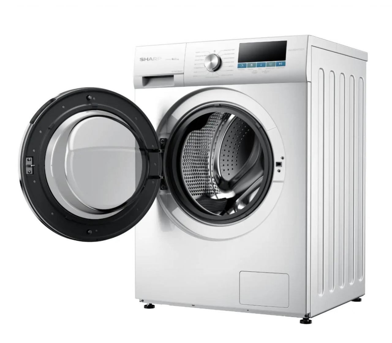 Стиральная машиан Sharp ESFSI812DLZW