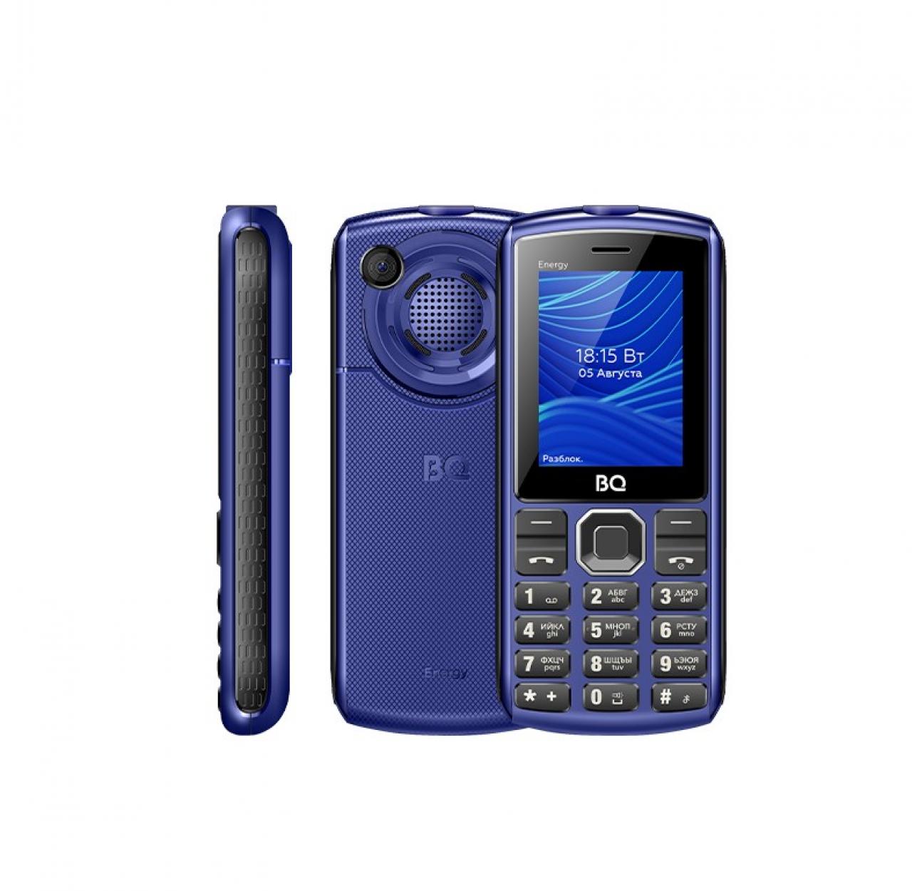 Сотовый телефон BQ 2452 Energy Blue+Black