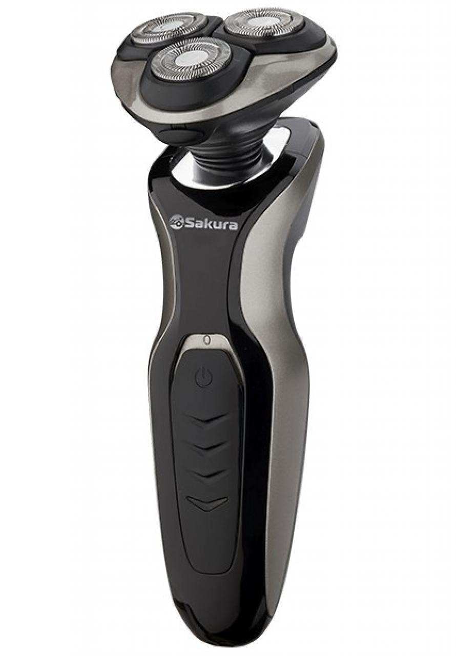 Бритва SAKURA SA-5421BS черный/серебро