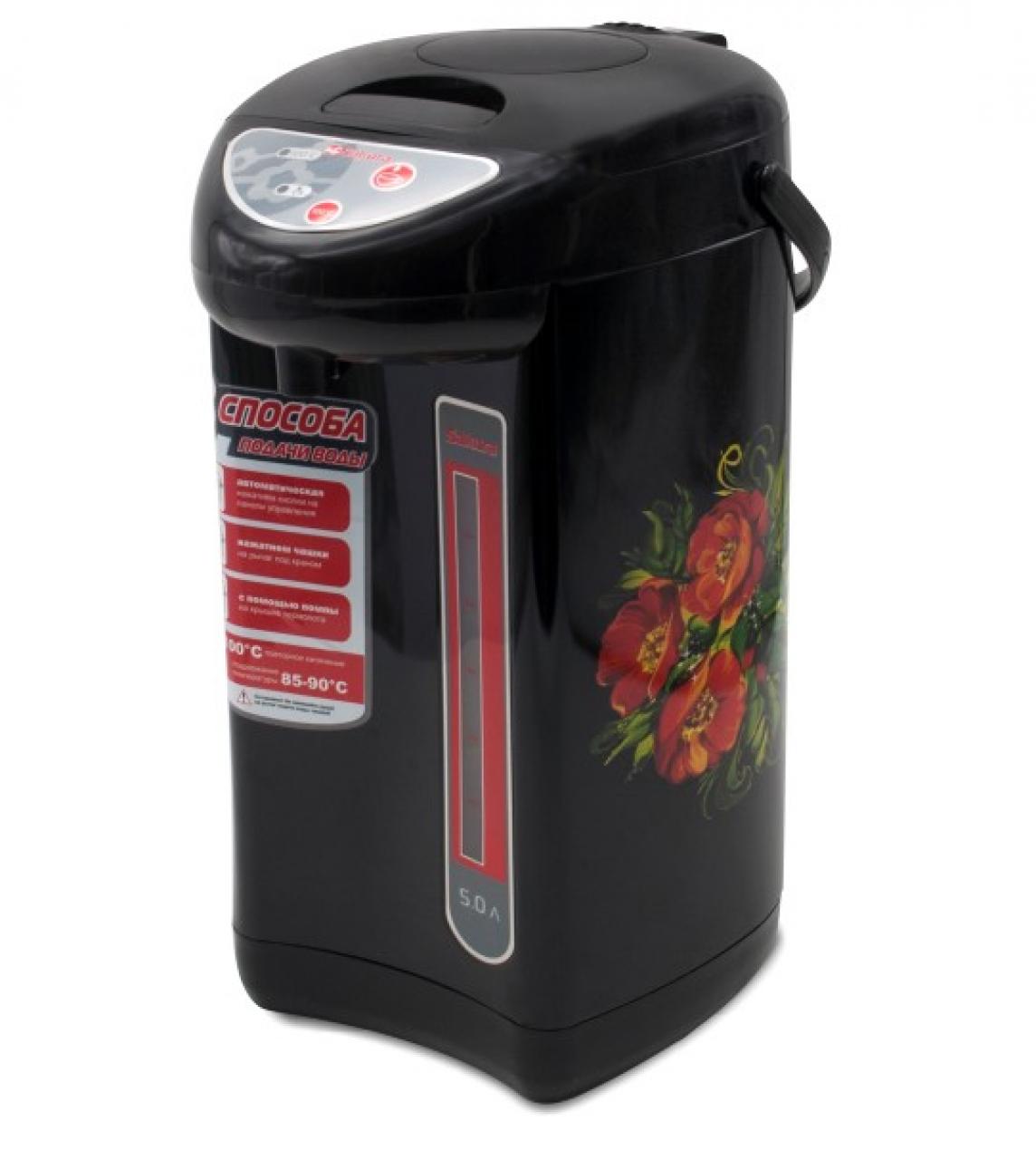 Термопот Sakura SA-335BF черный/рисунок