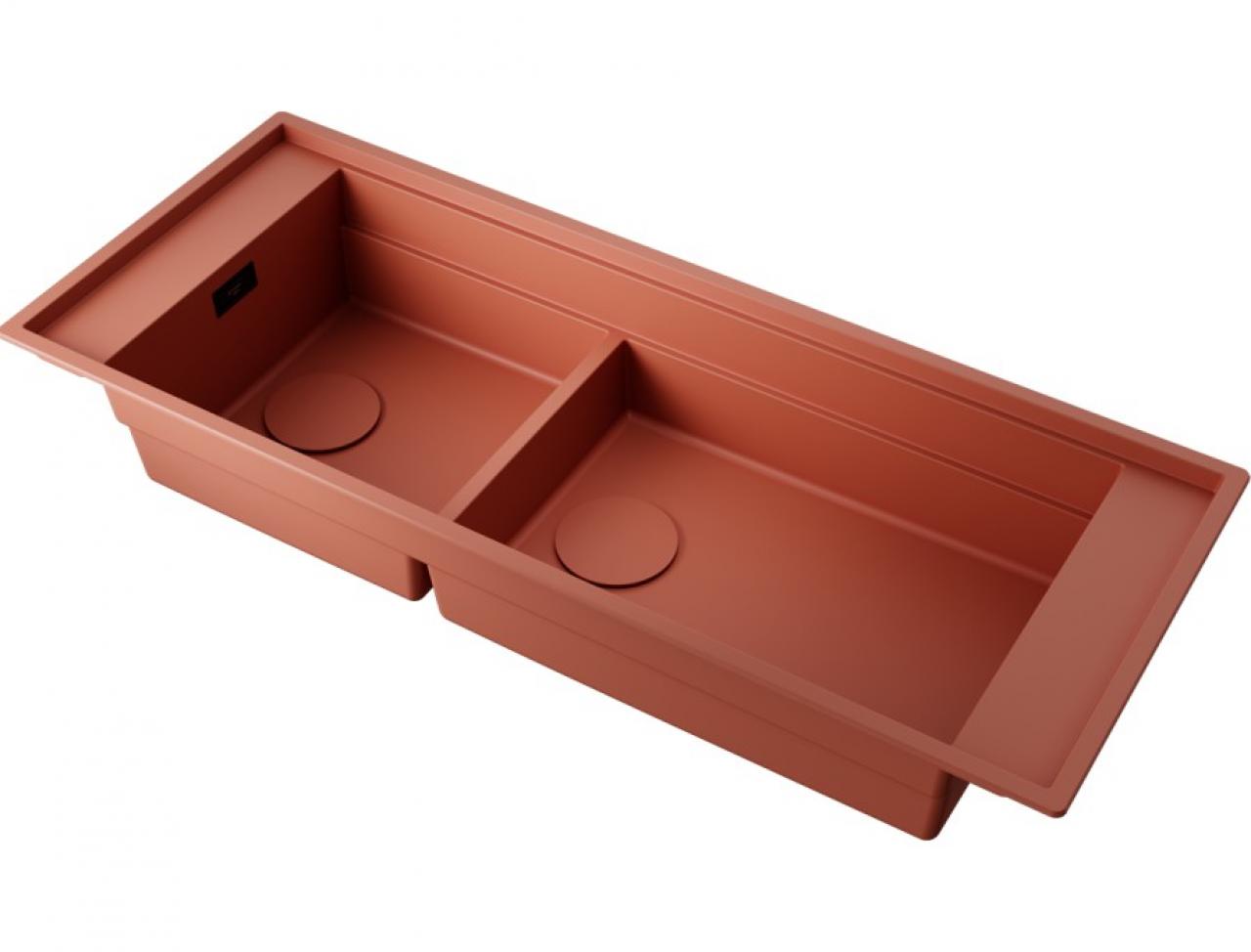 Мойка кухонная Omoikiri Sintesi PRO 114-2-U/I-CN Artceramic/canyon