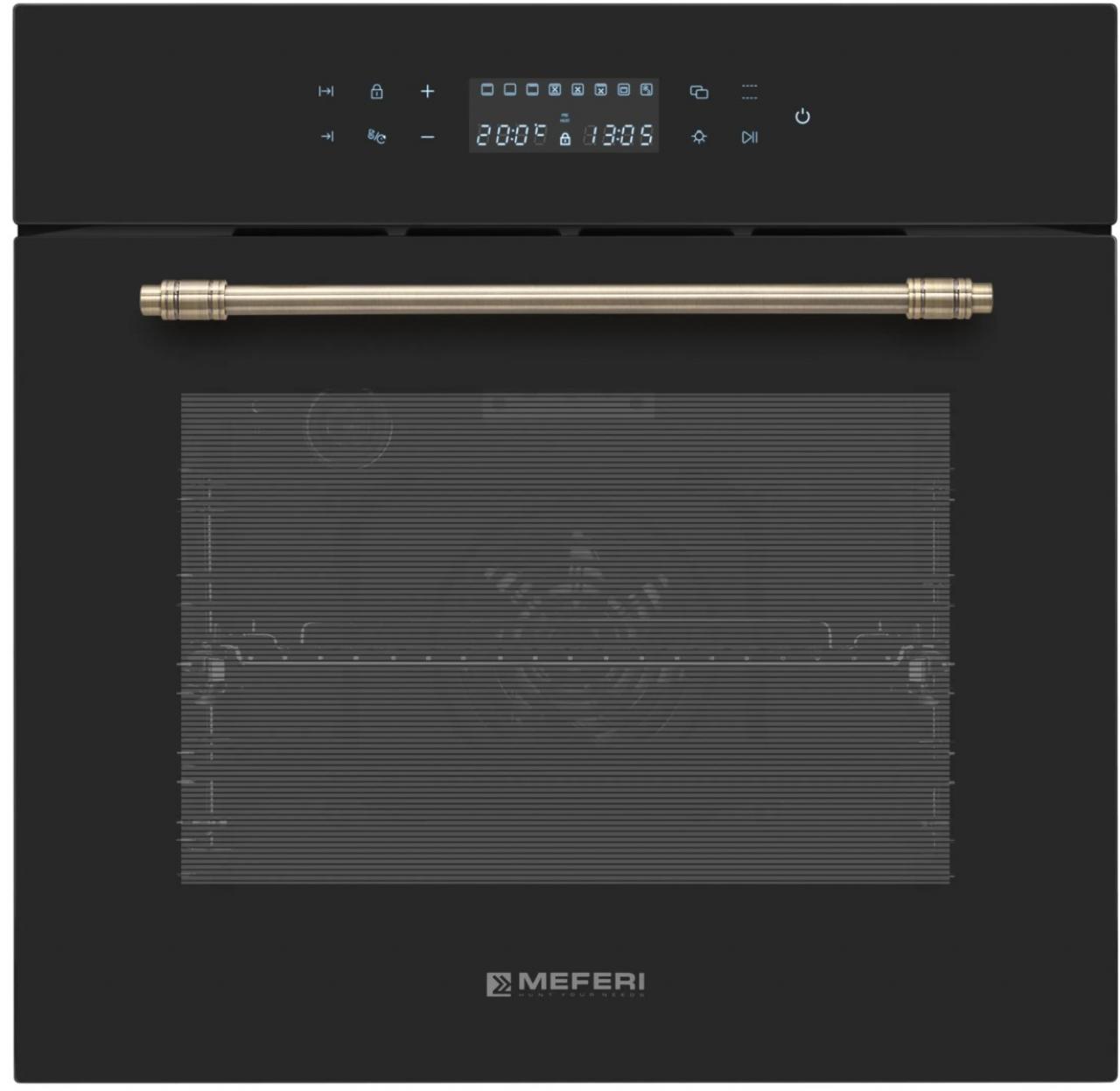 Духовой шкаф MEFERI MEO6010BK RETRO