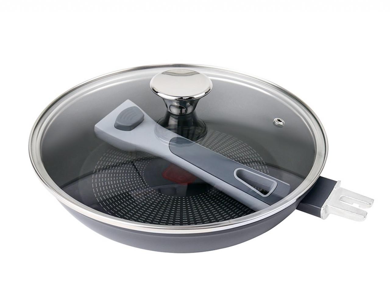 Сковорода с крышкой LARA ФЬЮЖН 24 (LR01-68-24)