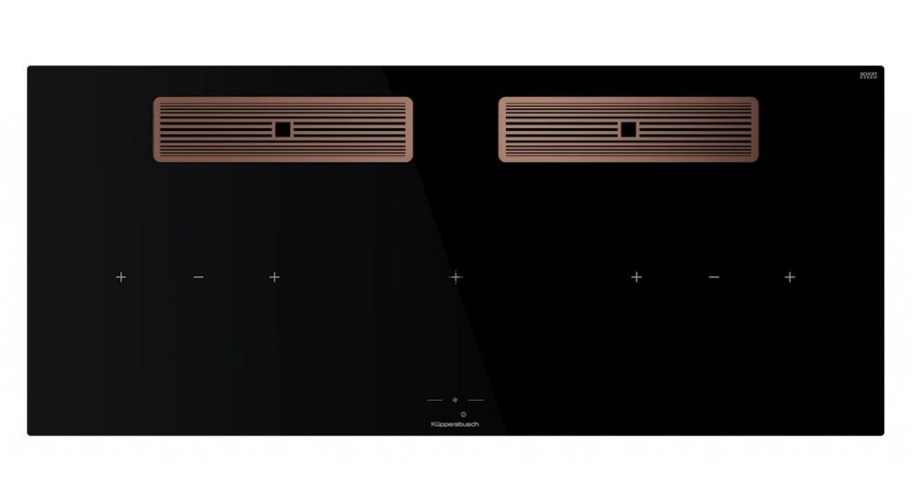 Варочная поверхность с вытяжкой Kuppersbusch KMI 12850.0 SR-E Copper