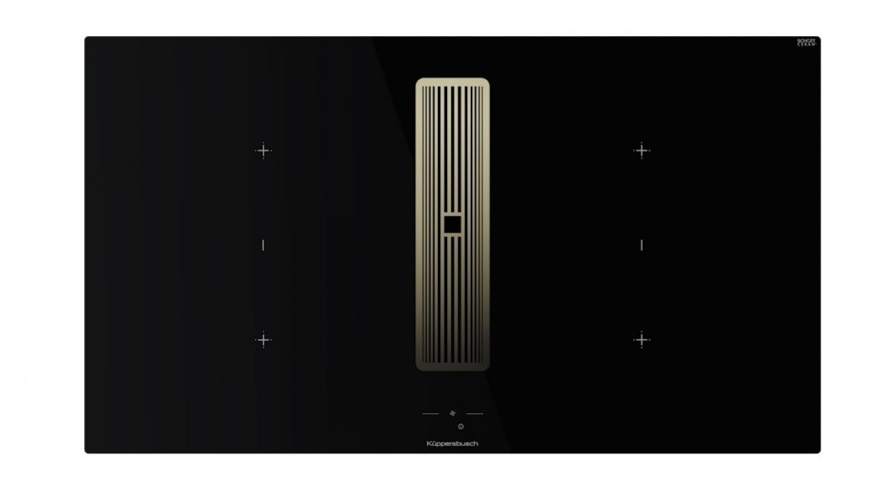Варочная поверхность с вытяжкой Kuppersbusch KMI 9850.1 SR-E Gold
