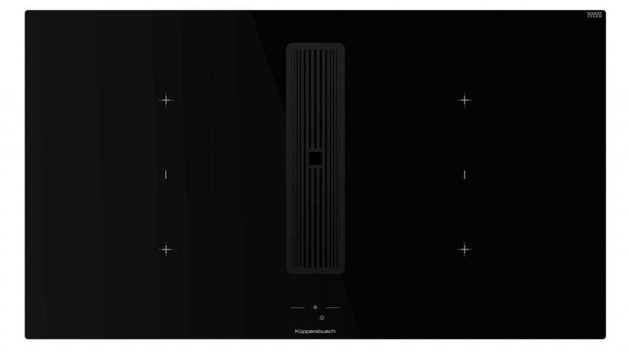 Варочная поверхность с вытяжкой Kuppersbusch KMI 9850.1 SR-S Black Velvet
