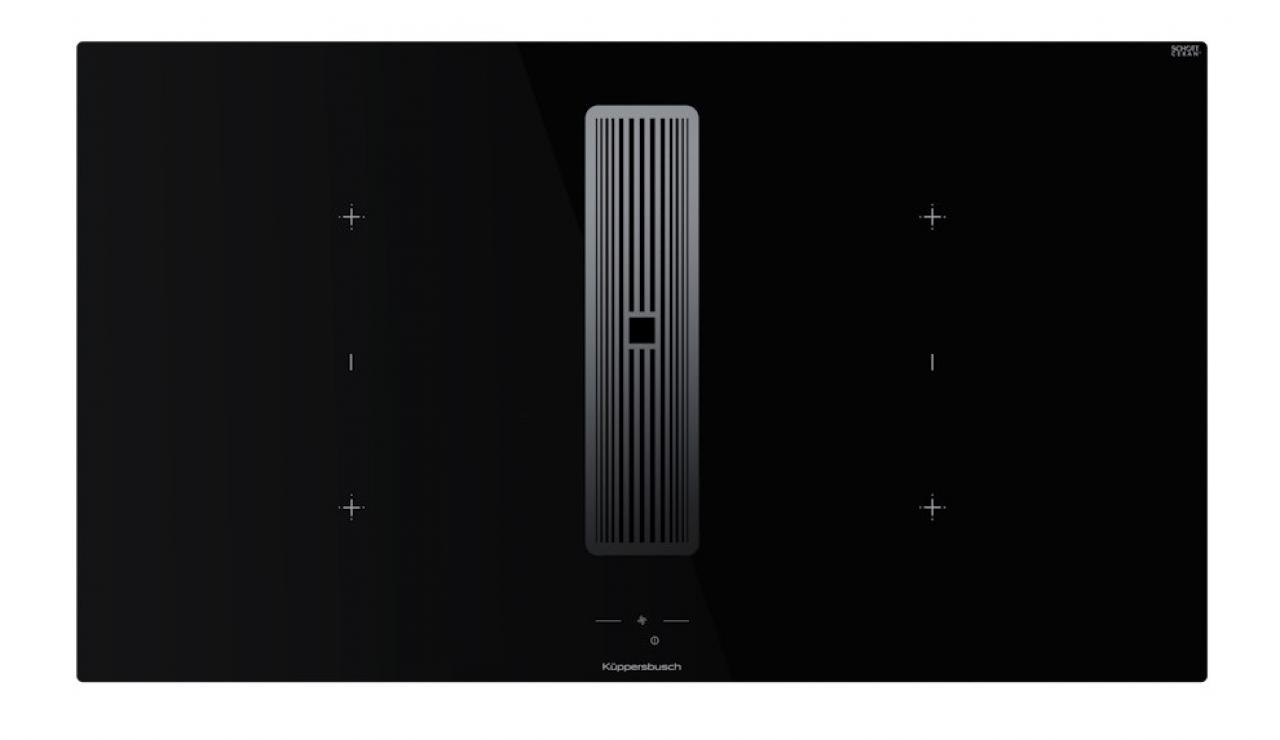 Варочная поверхность с вытяжкой Kuppersbusch KMI 9850.1 SR-S Stainless steel