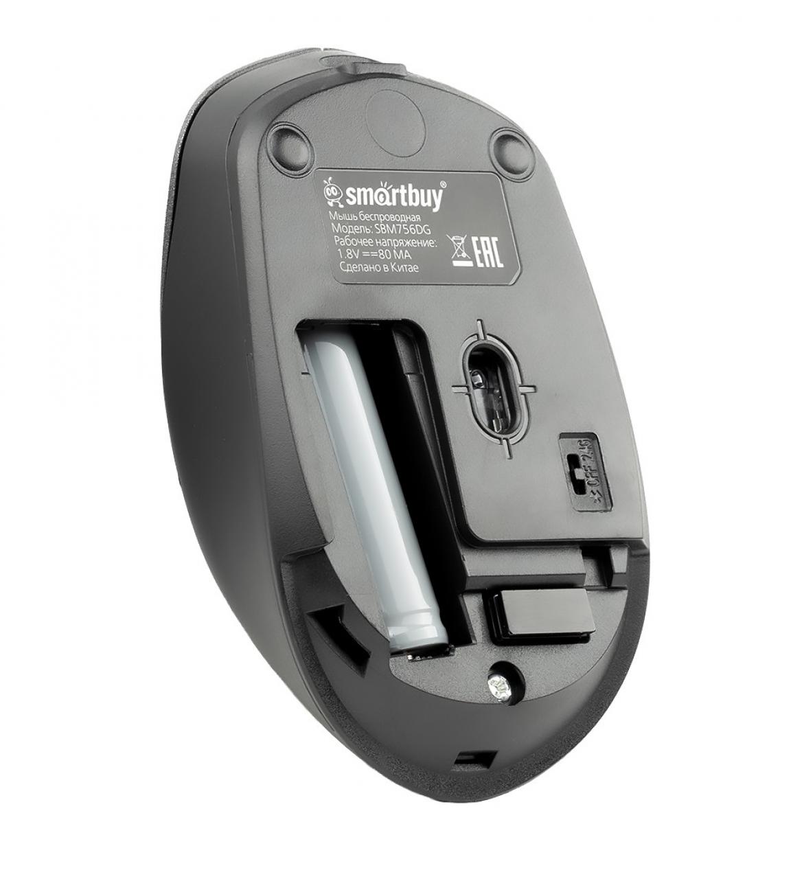 Мышь беспроводная Smartbuy ONE X56 (SBM756DG) /100 серый
