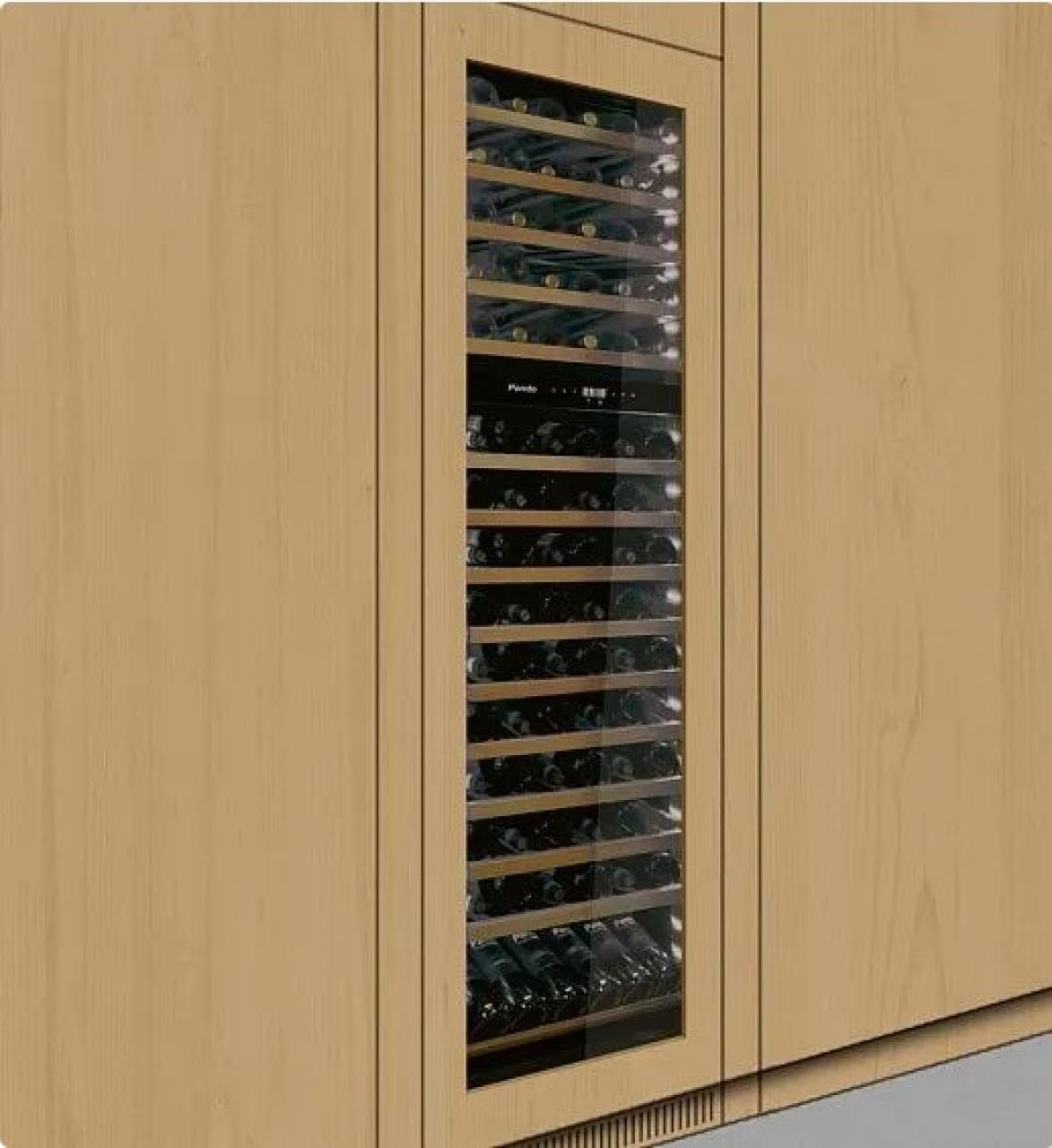 Винный шкаф встраиваемый Pando PVMA 178-101 PAL левое открывание