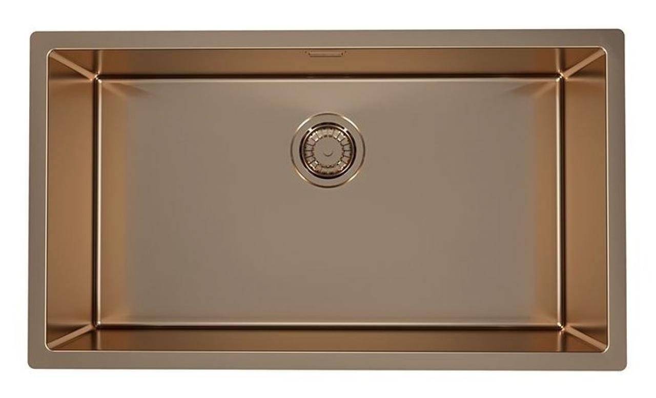 Мойка кухонная ALVEUS QUADRIX MONARCH 60 NEW COPPER (в комплекте с выпуском без сифона)