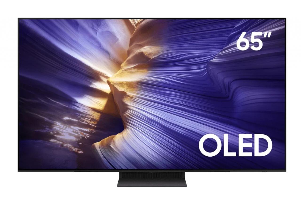 OLED-телевизор Samsung QE65S90FAEXRU 65" черный