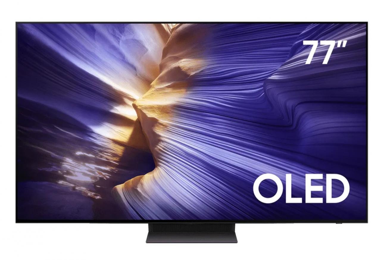 OLED-телевизор Samsung QE77S90FAEXRU 77" черный