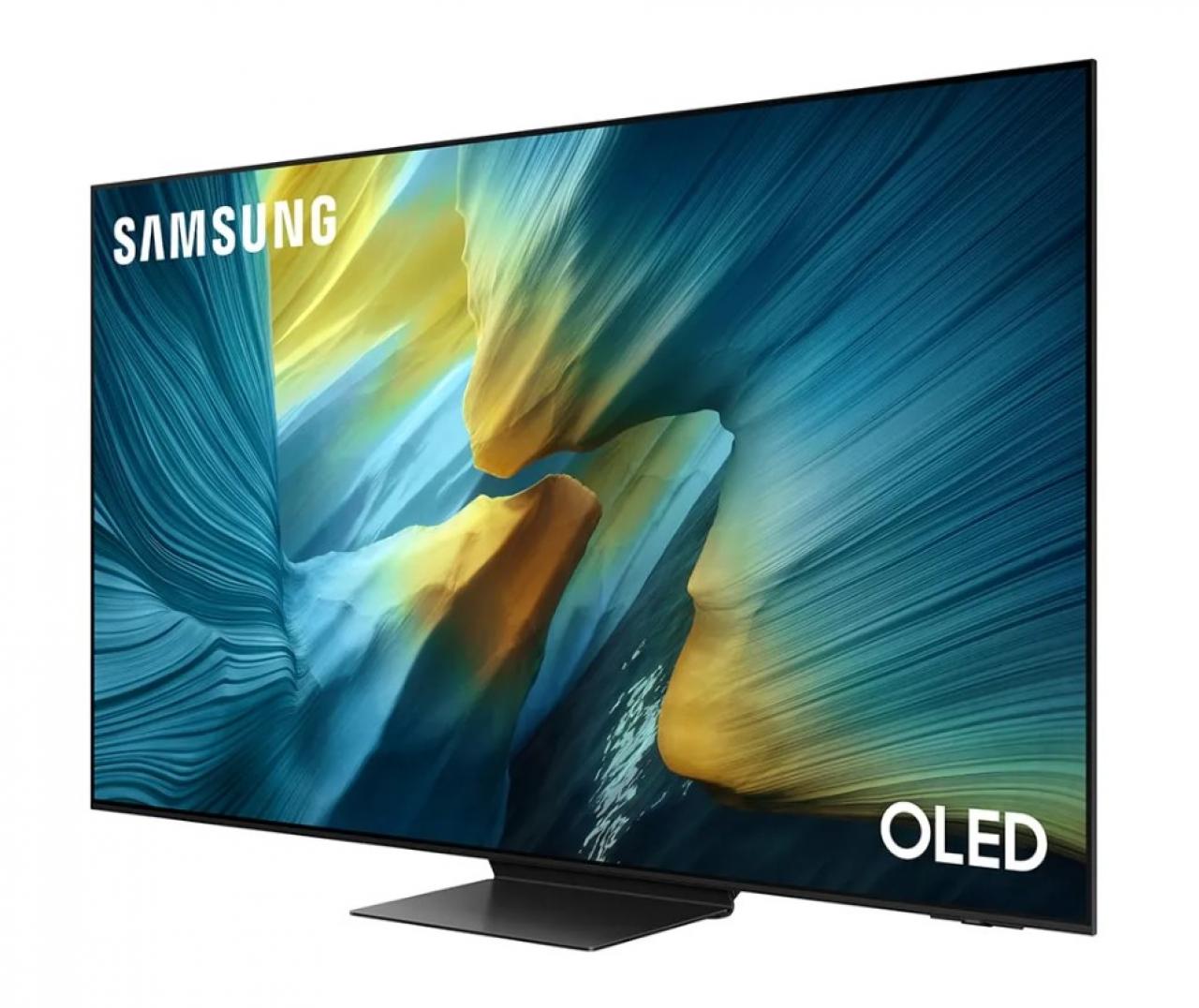 OLED-телевизор Samsung QE55S95FAUXRU 55" черный