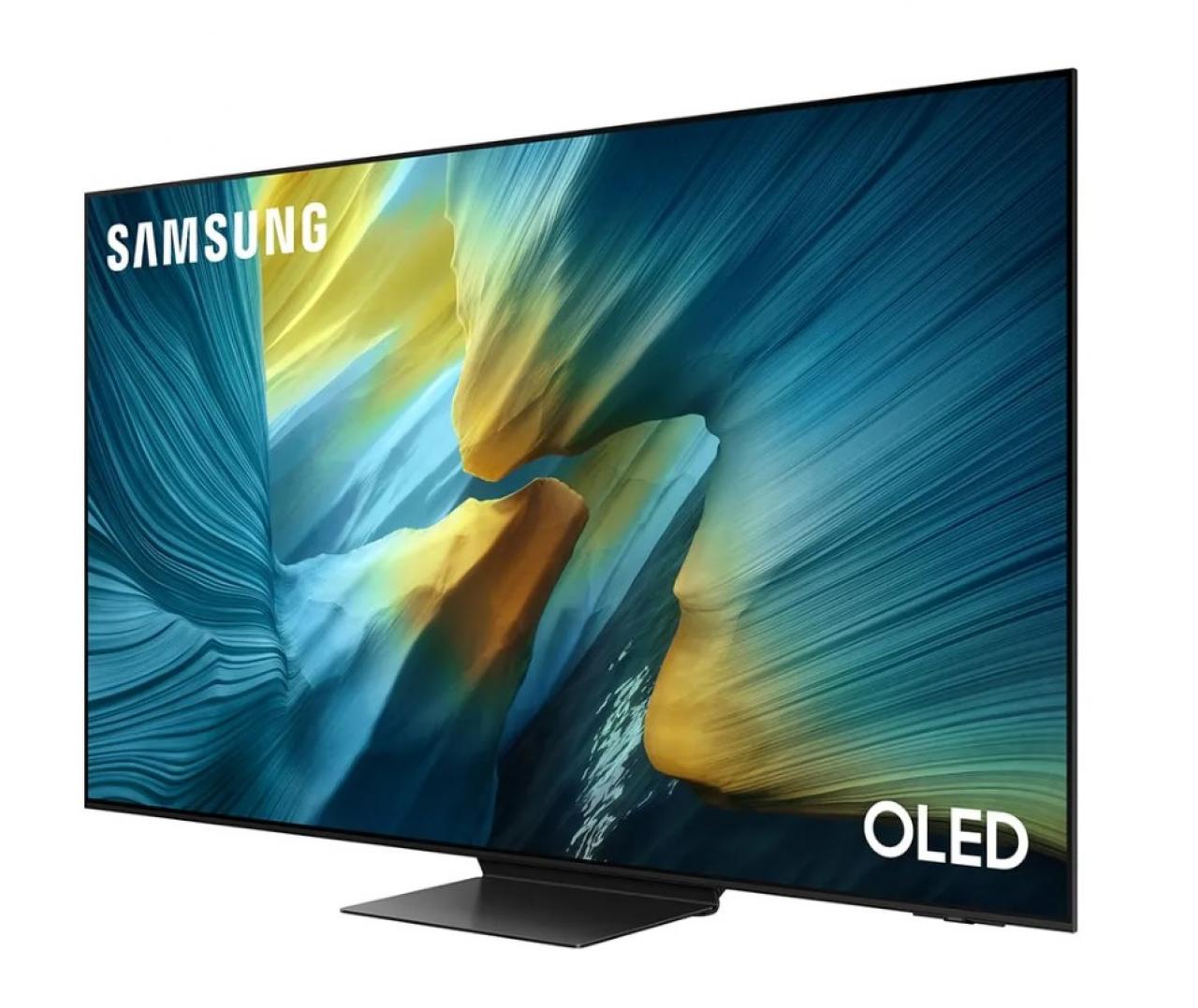 OLED-телевизор Samsung QE77S95FAUXRU 77" черный