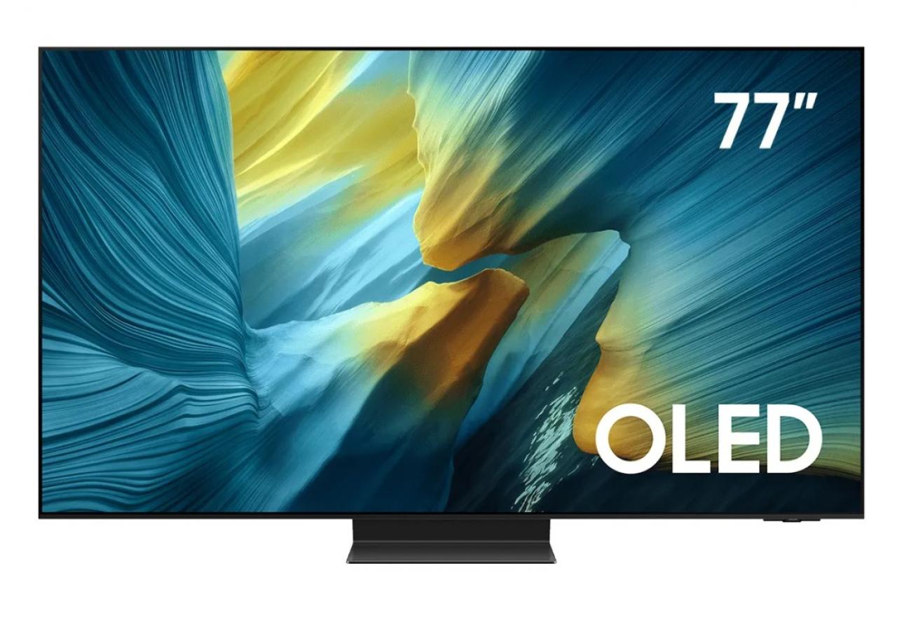 OLED-телевизор Samsung QE77S95FAUXRU 77" черный