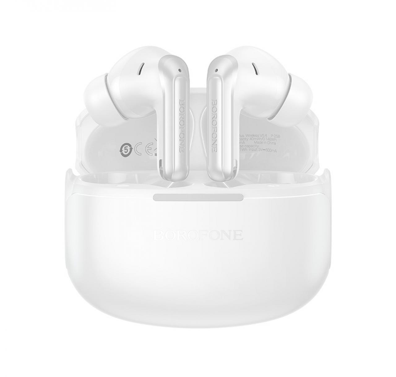 Bluetooth-наушники беспроводные Borofone FQ9 Plus White