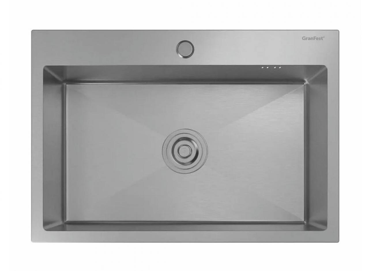 Мойка кухонная GranFest METAL 6545 inox