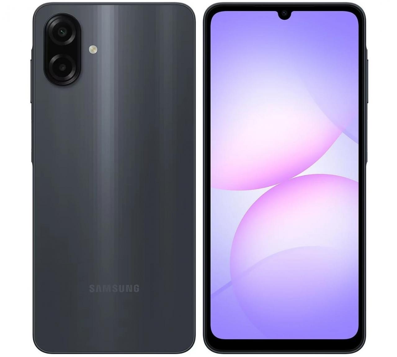 Смартфон Samsung Galaxy A07 6GB/128GB Black (SM-A075FZKHCAU)