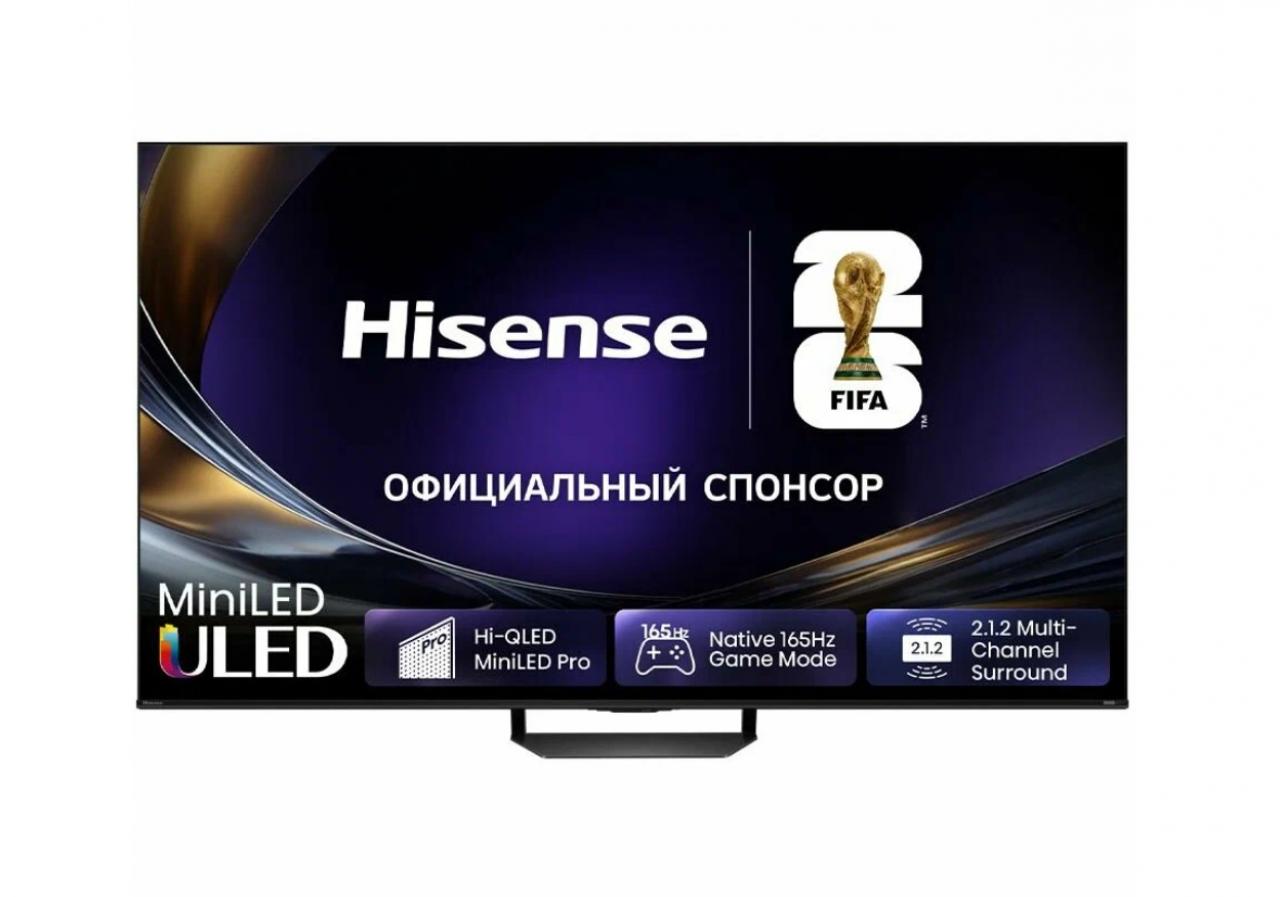 LED-телевизор Hisense 85U7S PRO 85" черный