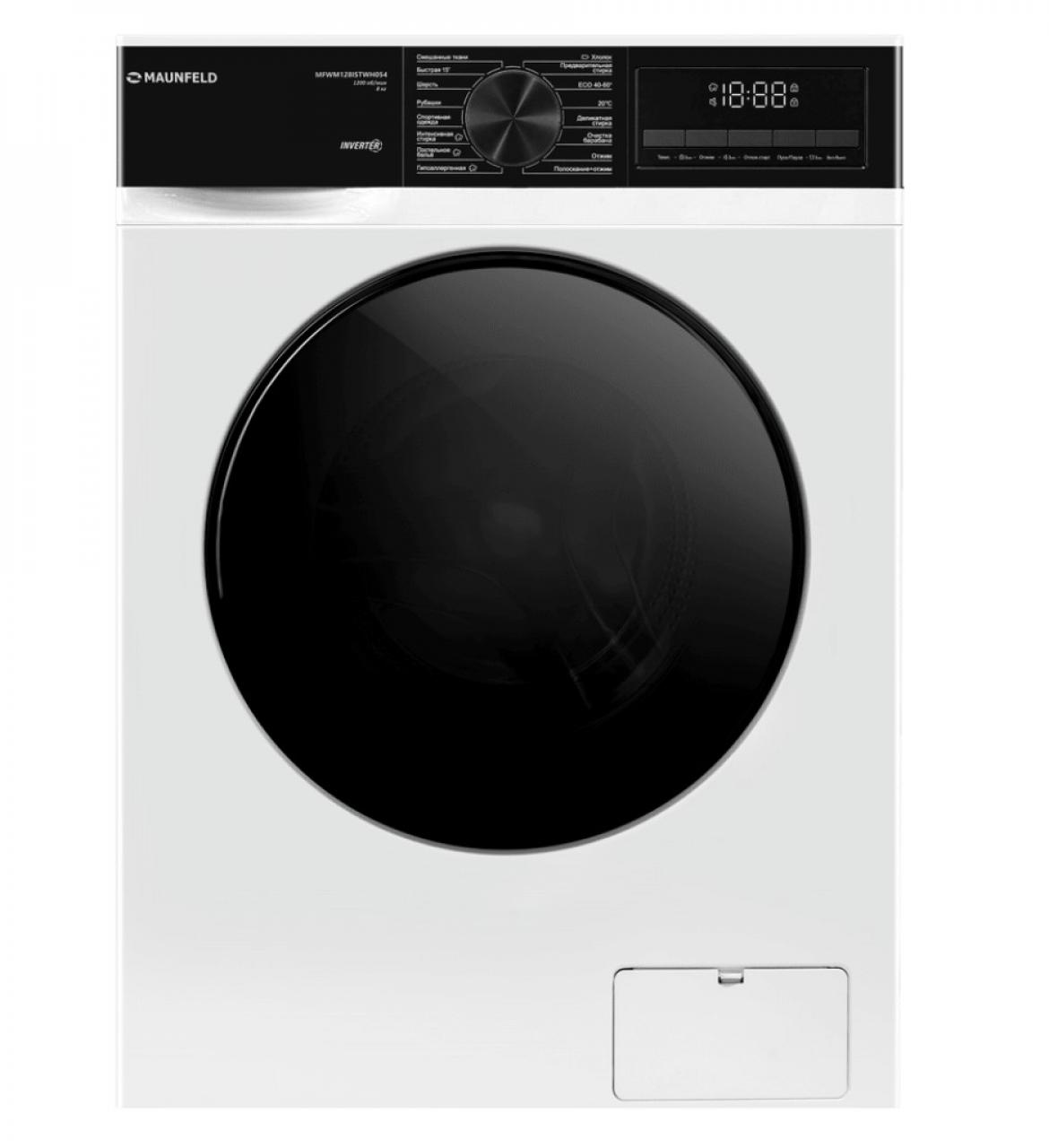 Стиральная машина Maunfeld MFWM128ISTWH054