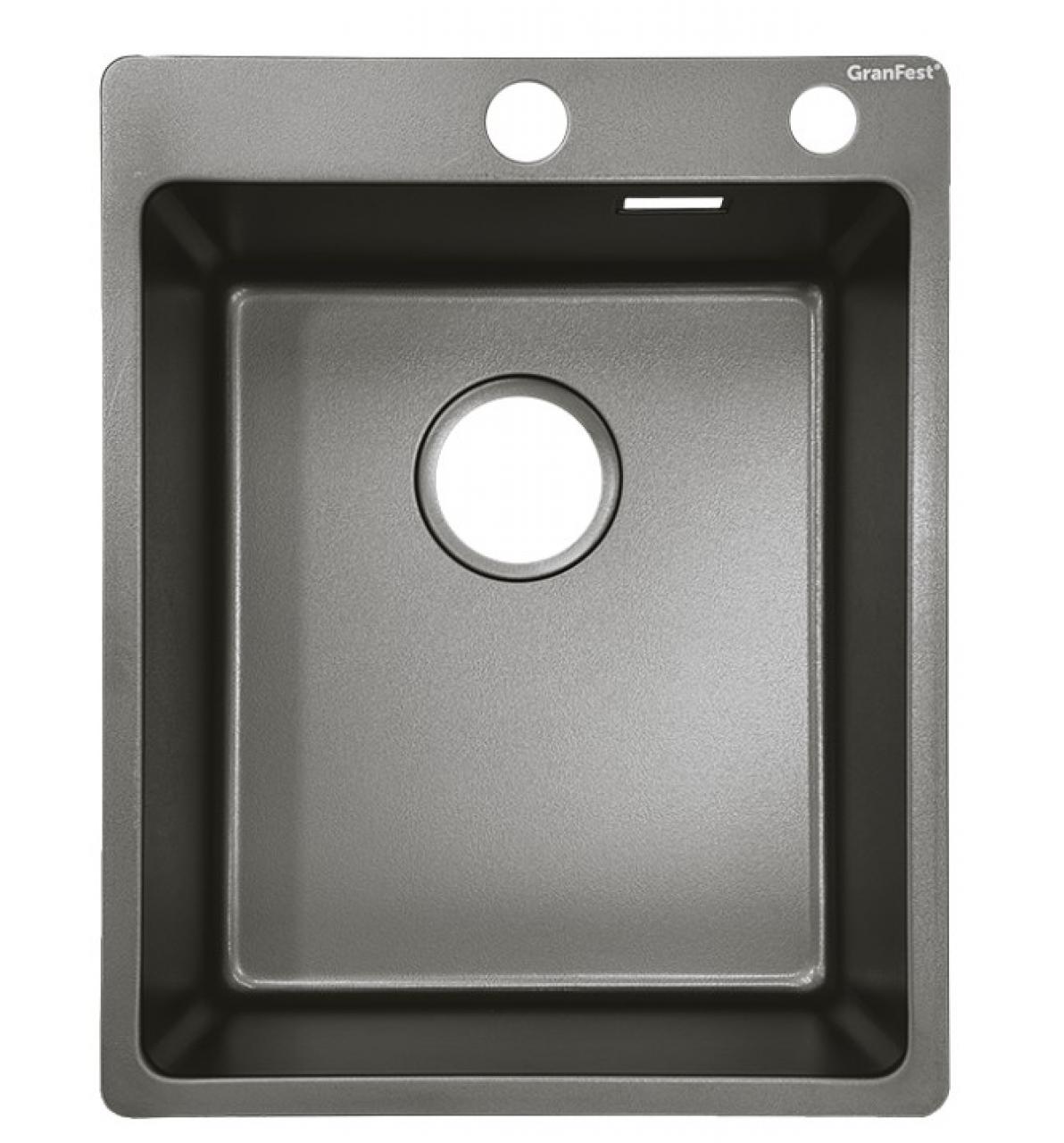 Мойка кухонная GranFest METAL 4050 titan