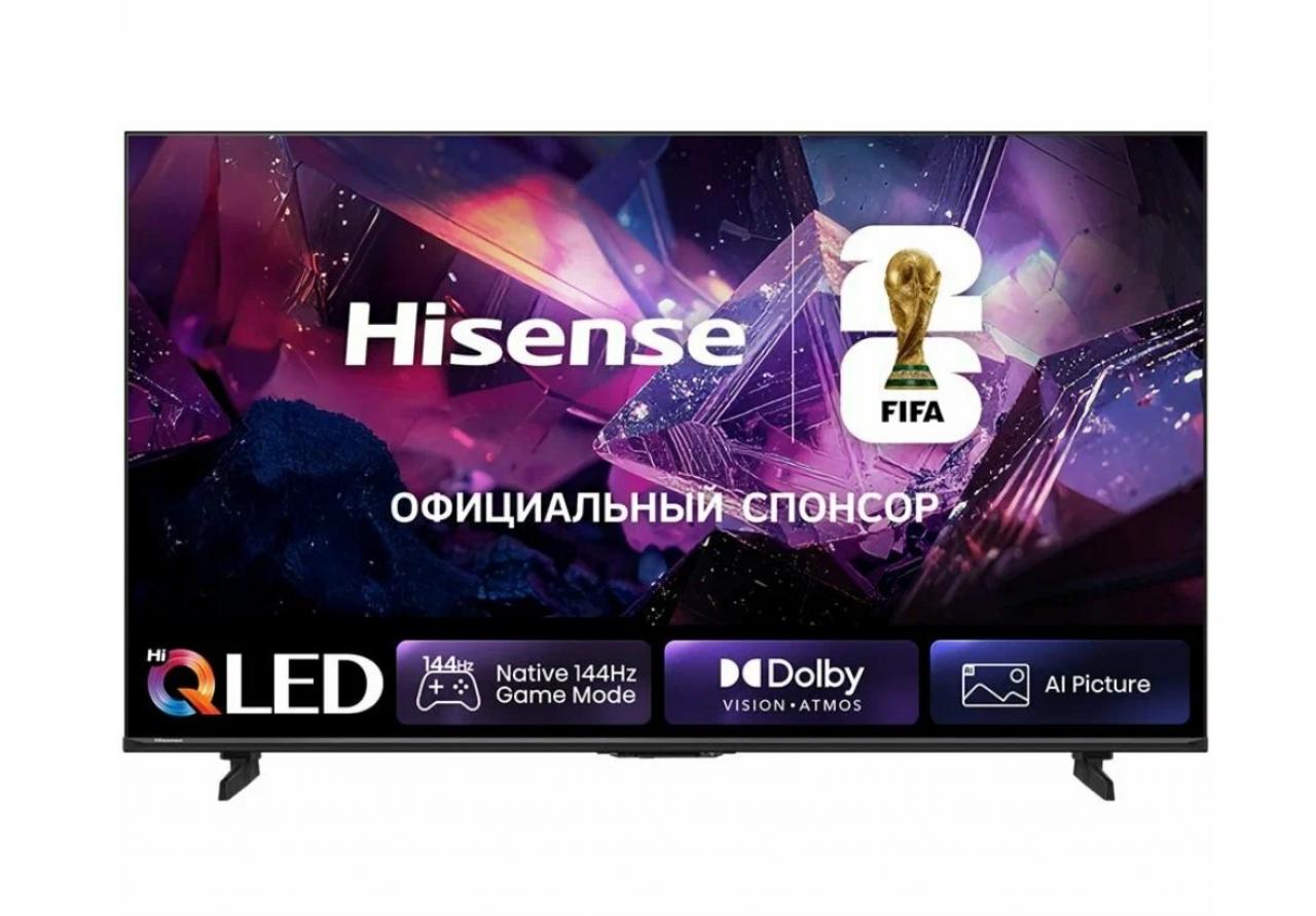 QLED-телевизор Hisense 85E7S PRO 85" черный