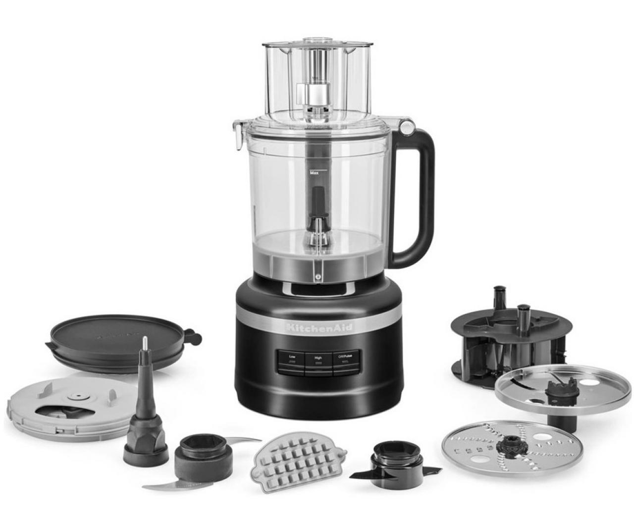 Кухонный комбайн KitchenAid 5KFP1319EBM черный матовый