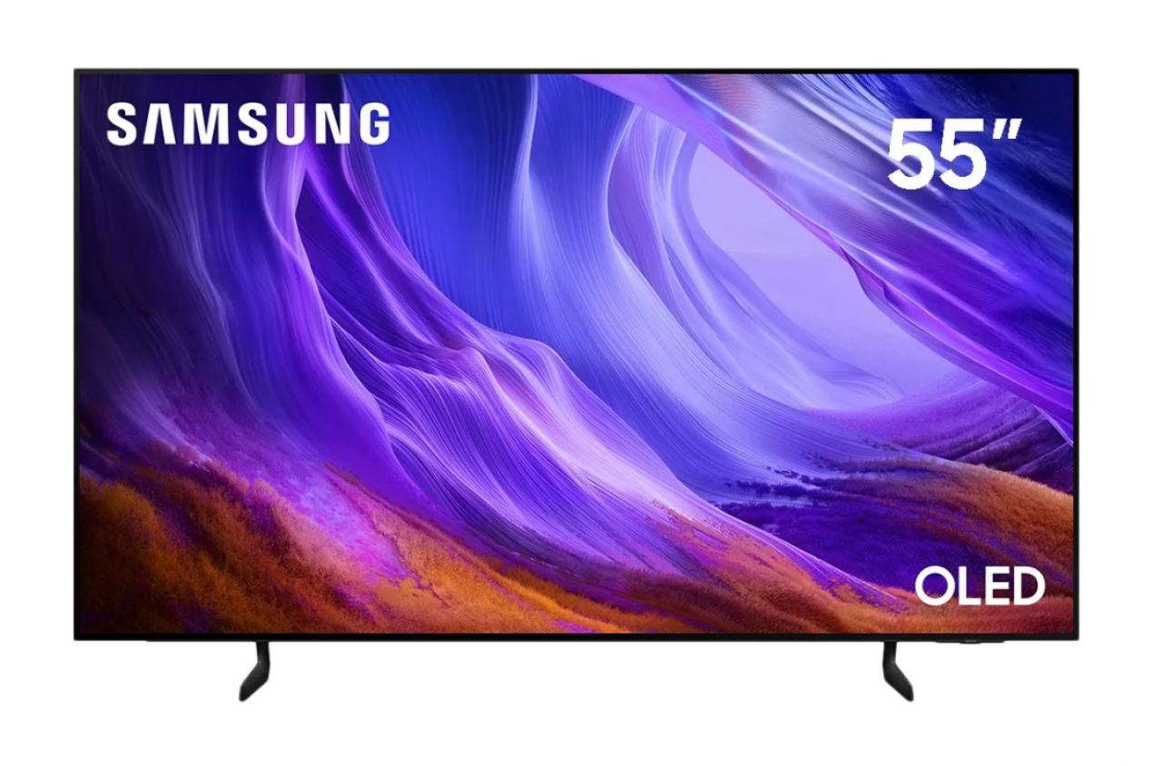 OLED-телевизор Samsung QE55S85HAEXPY 55" черный