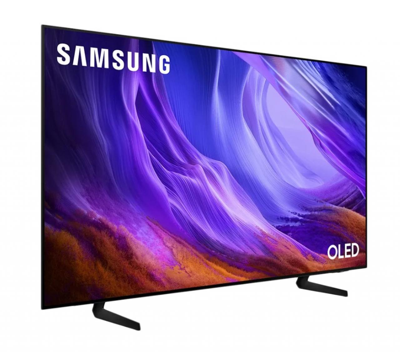 OLED-телевизор Samsung QE55S85HAEXPY 55" черный