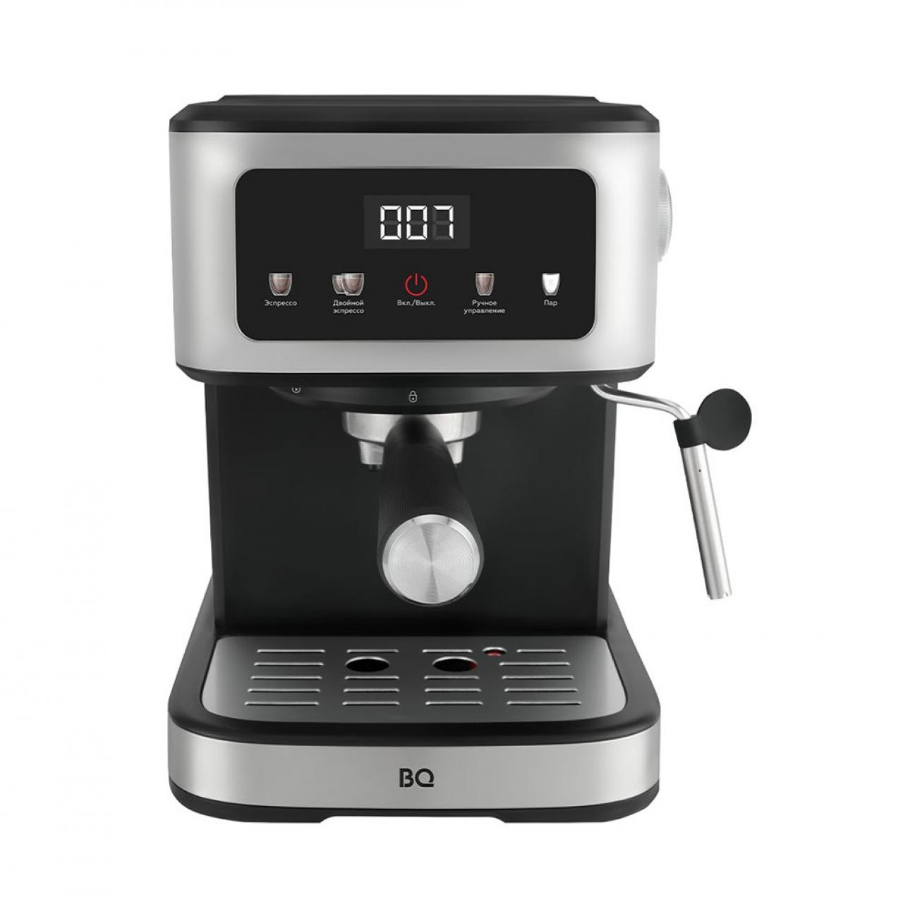 Кофеварка BQ ECM1077M Steel-black