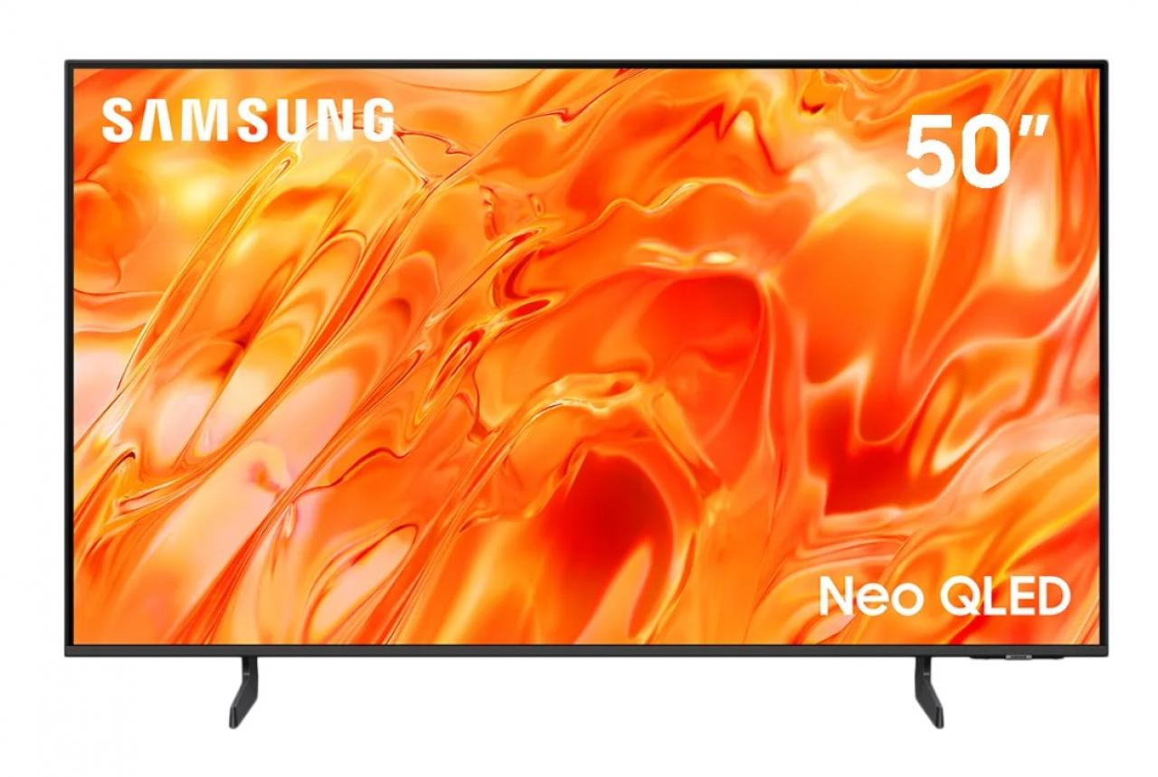 QLED-телевизор Samsung QE50QN70HAUXPY 50" черный