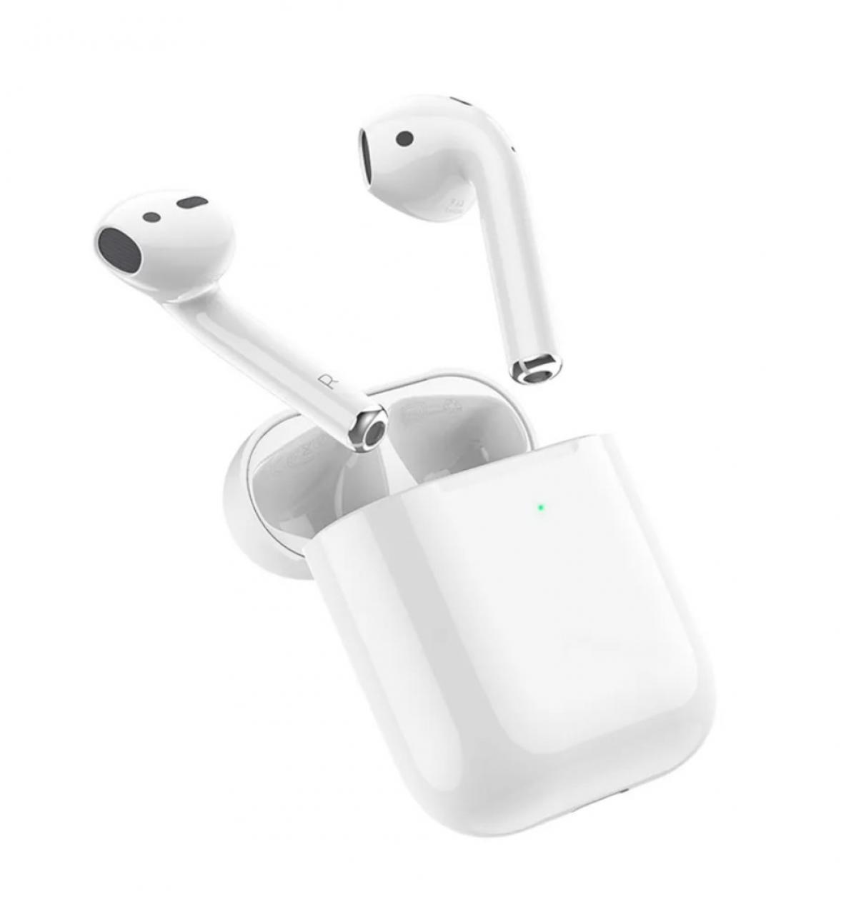 Bluetooth наушники вкладыши с микрофоном Borofone BW79 TWS белый
