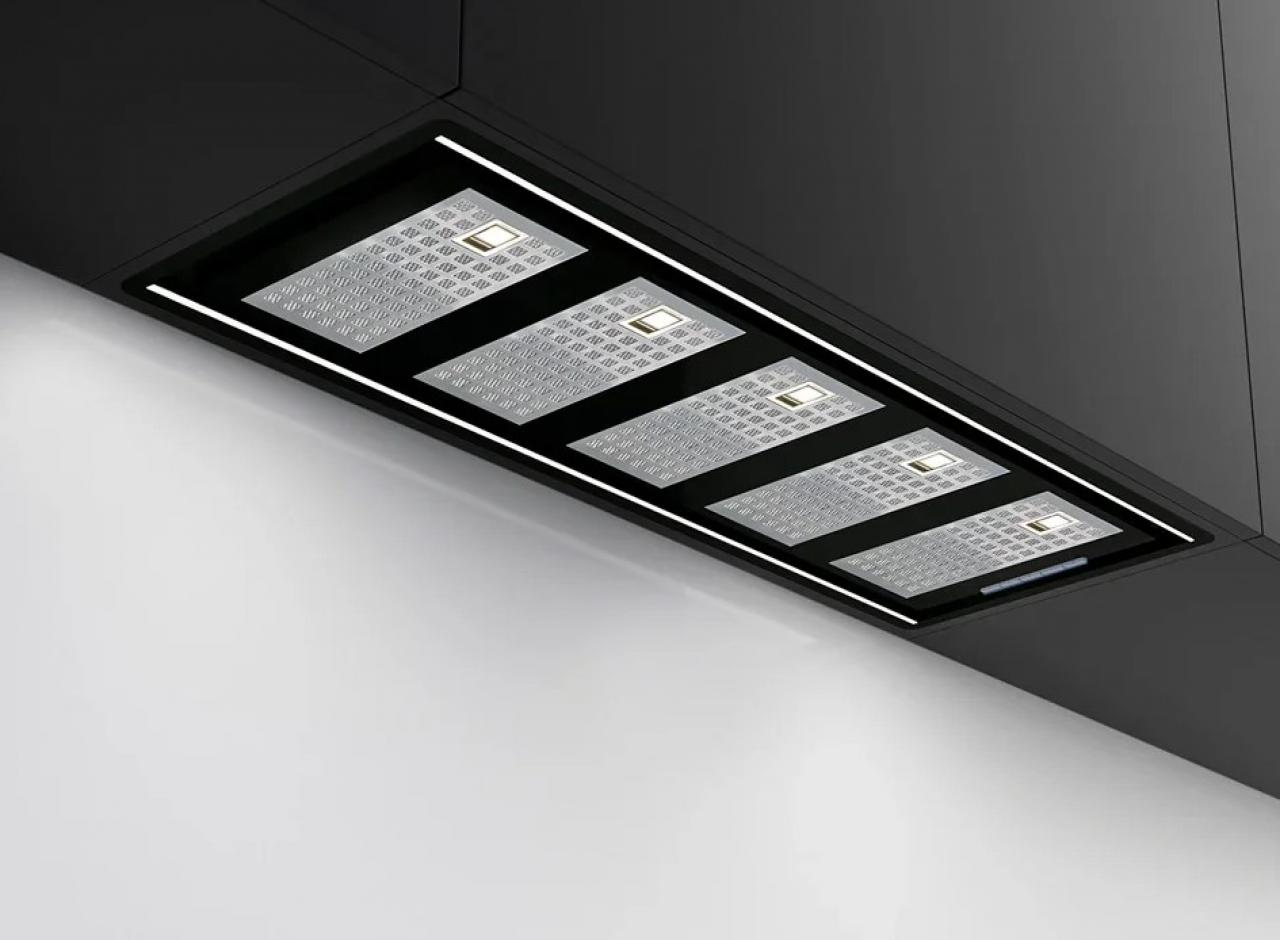Вытяжка встраиваемая PANDO GTI/510 NEGRO V.1050 ECO