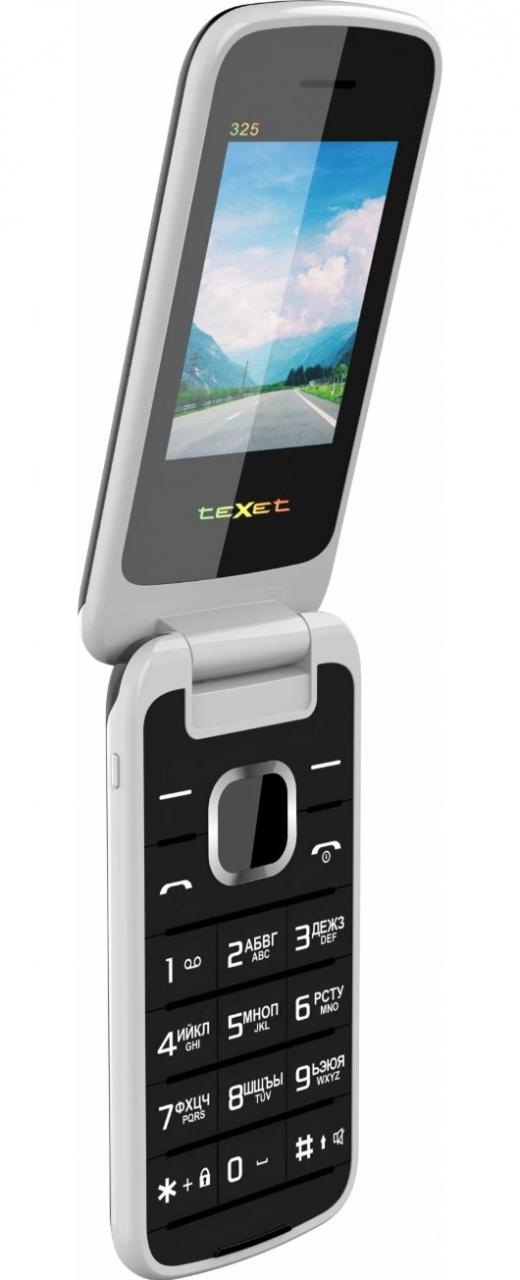 Мобильный телефон Texet TM-325 антрацит