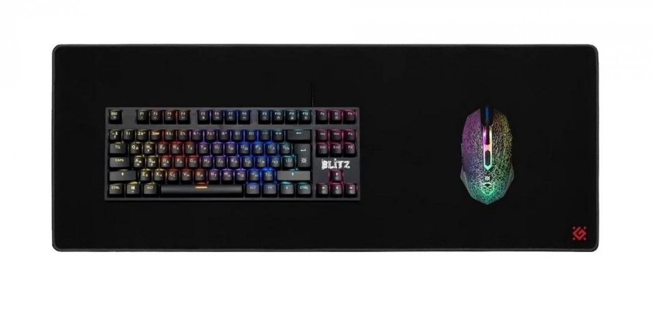 Игровой коврик Defender Black Ultra One (50004)