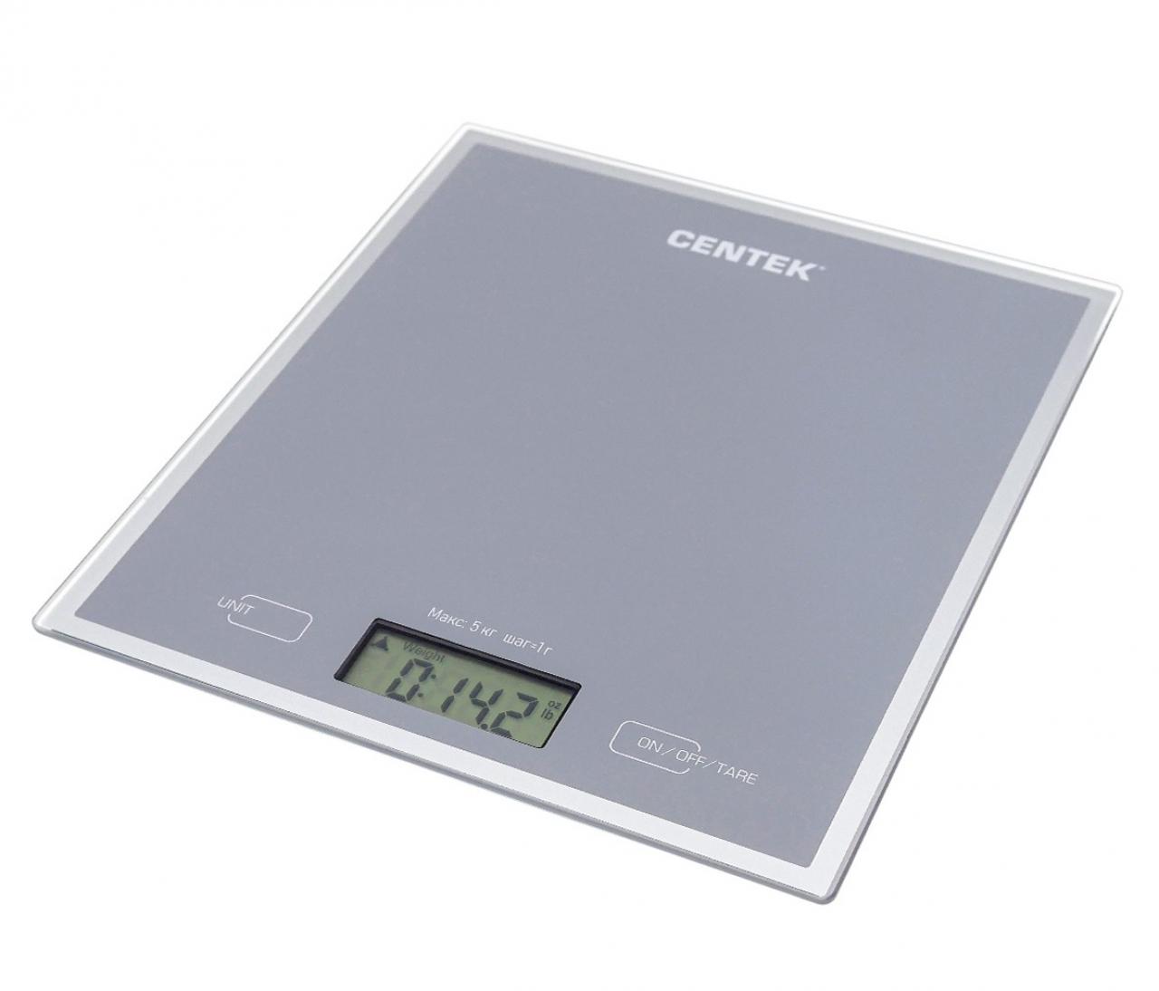 Весы кухонные Centek CT-2462 Silver