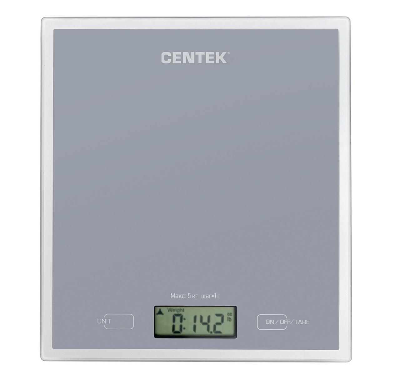 Весы кухонные Centek CT-2462 Silver