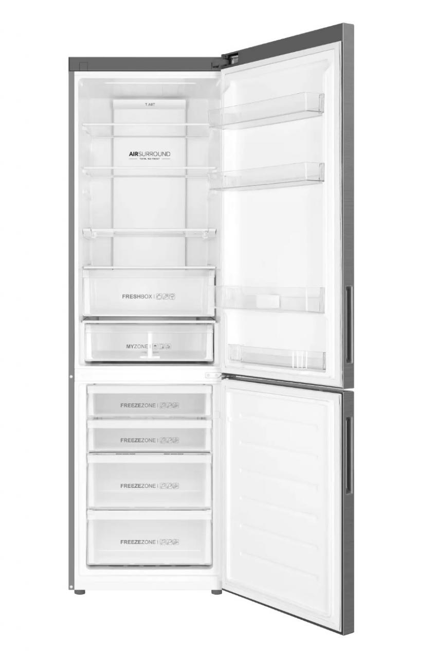 Холодильник Haier C4F620CFMMPU1 серебристый