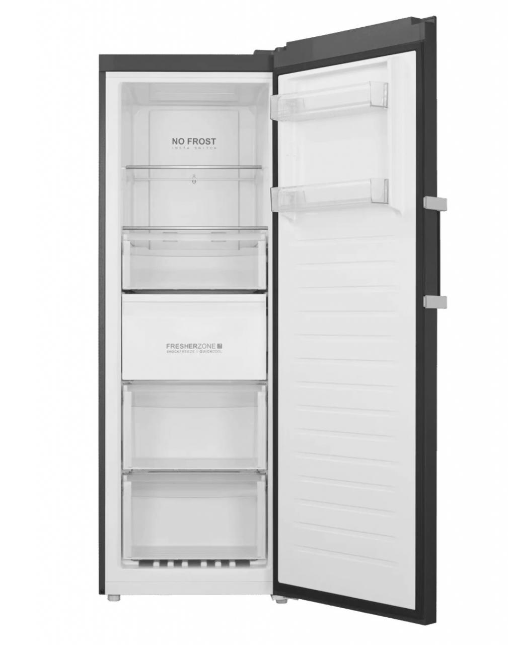 Морозильник Haier H3F-295SAA серебристый