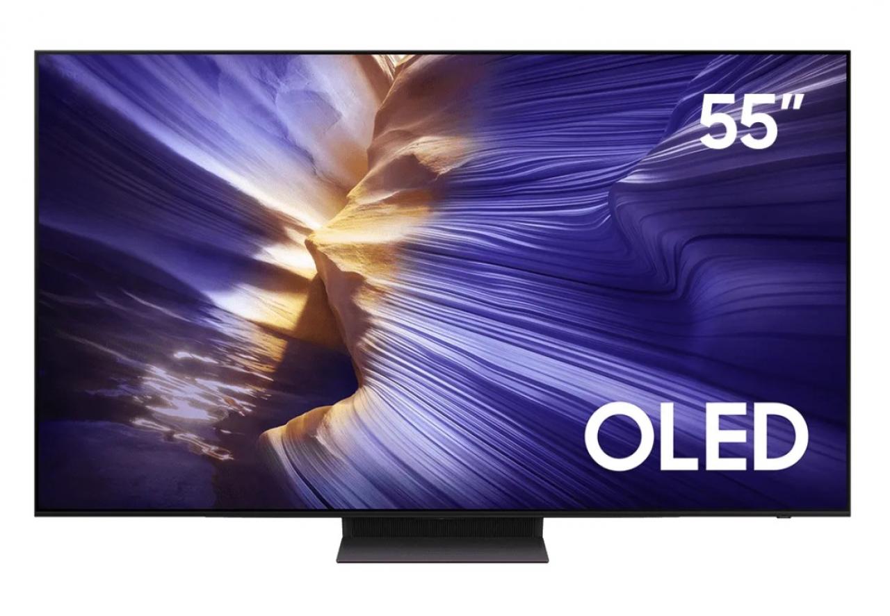 OLED-телевизор Samsung QE55S90FAUXRU черный