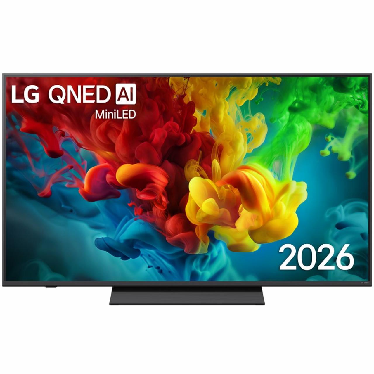 QNED-телевизор LG 55QNED83B6A 55" черный