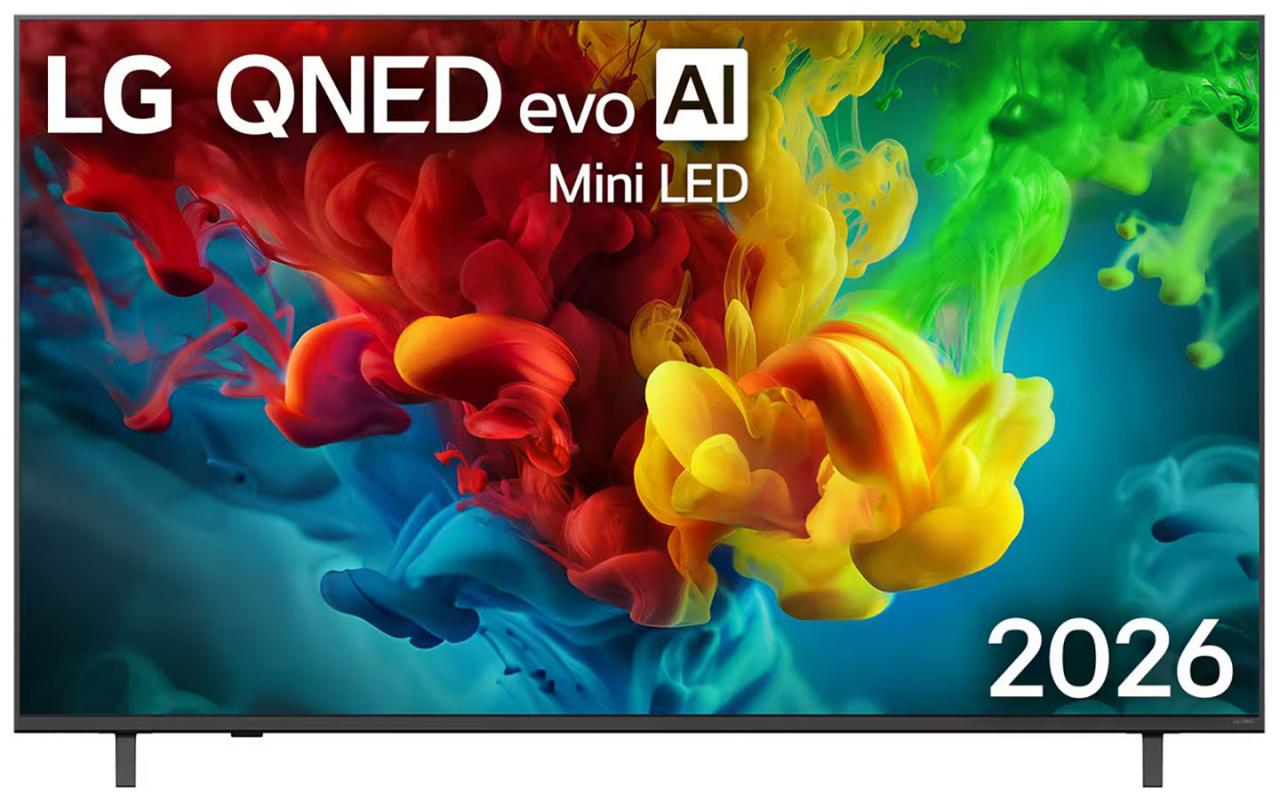 QNED-телевизор LG 85QNED83B6A 85" черный