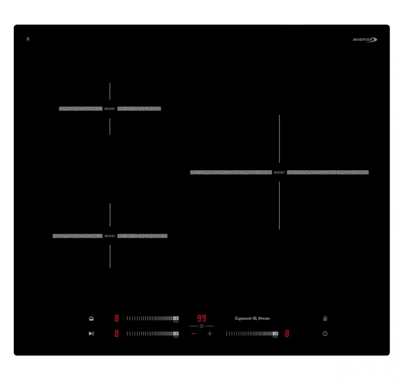 Варочная поверхность Zigmund & Shtain CI 25.6 B