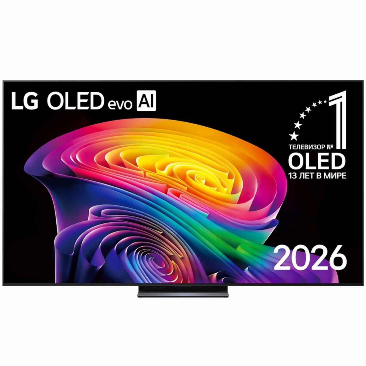 OLED-телевизор LG OLED83C6RLA.ARUG 83" черный