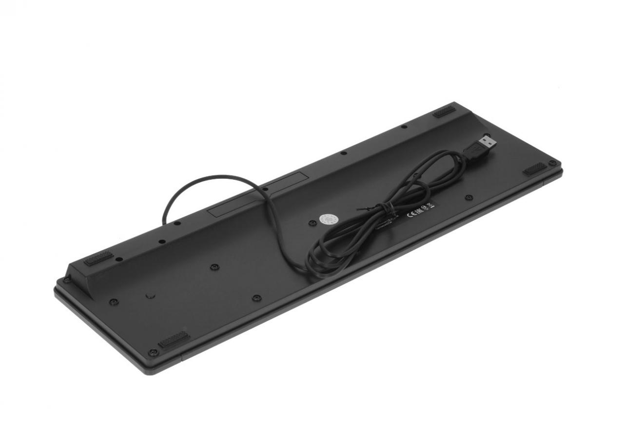 Клавиатура ACER OKW010 черный USB slim Multimedia (ZL. KBDEE.002)