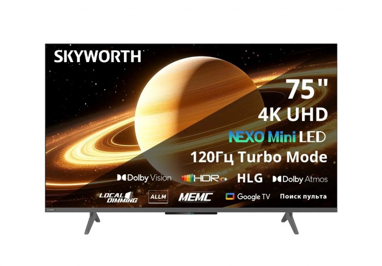 LED-телевизор Skyworth 75X66H 75" черный